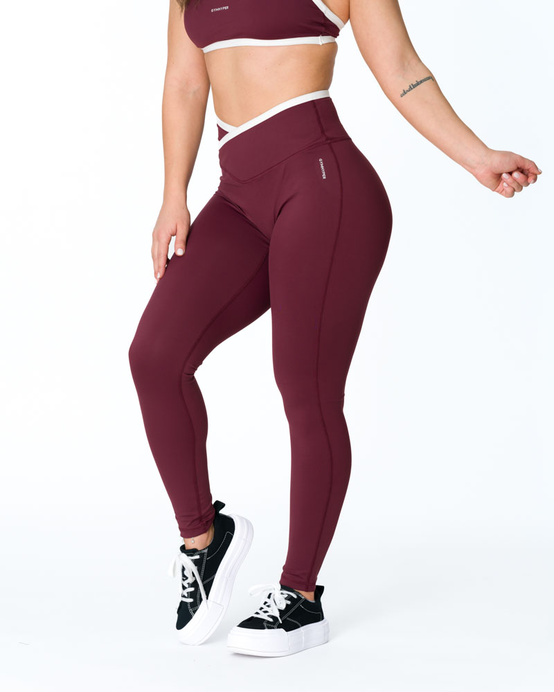 Colanți Fitness Qadesh Burgundy