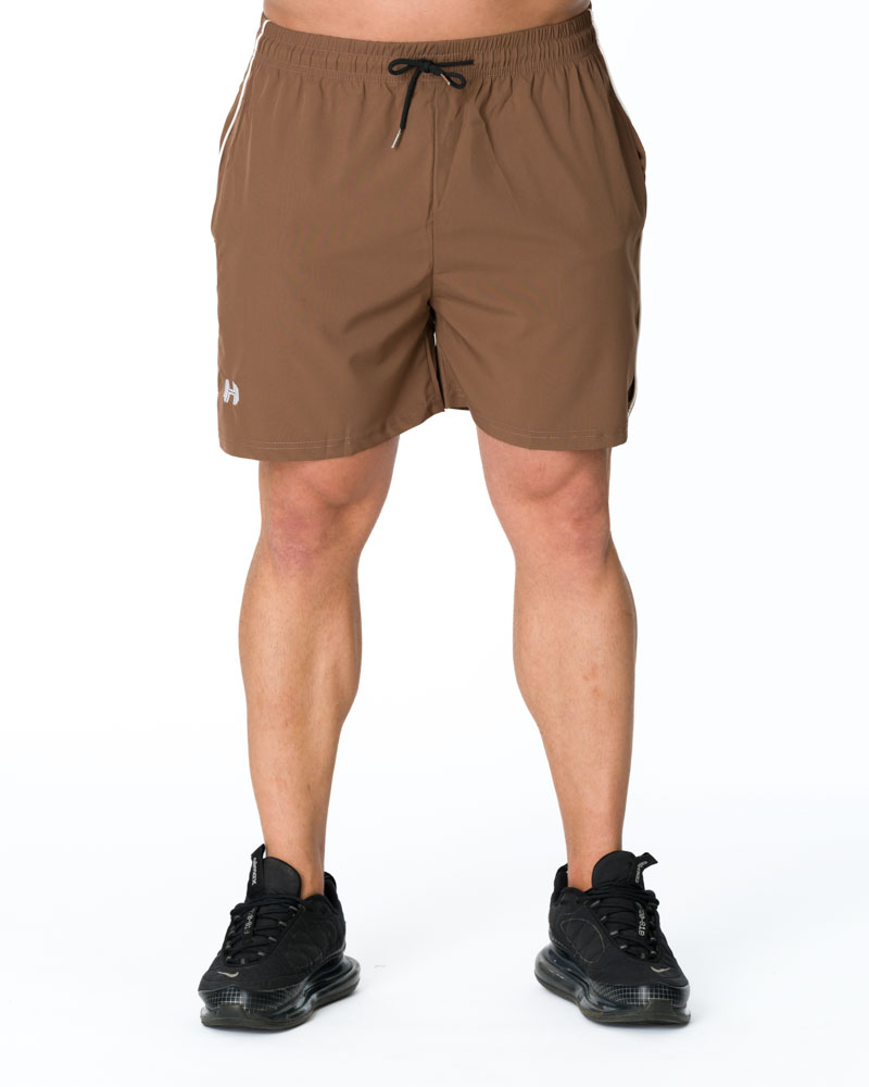 Pantaloni scurți fitness Lir Brown