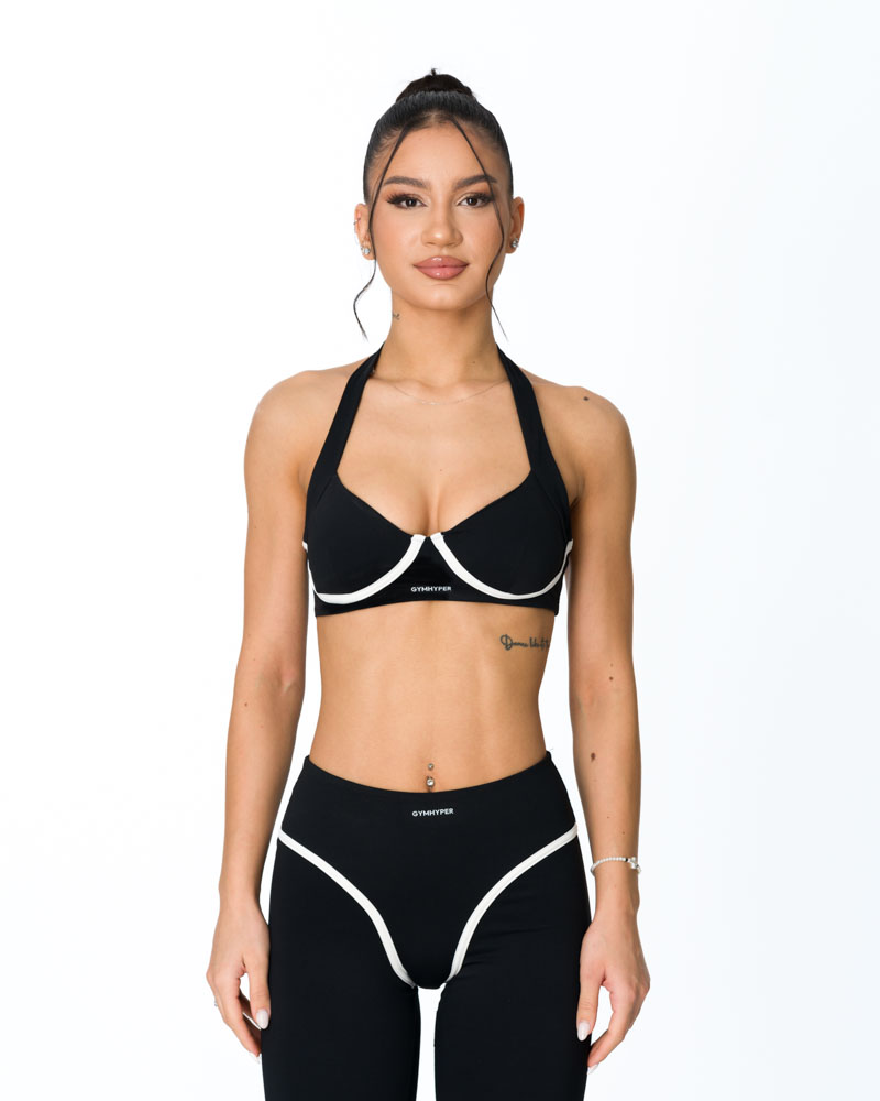 Bustieră Fitness Saraswati Black