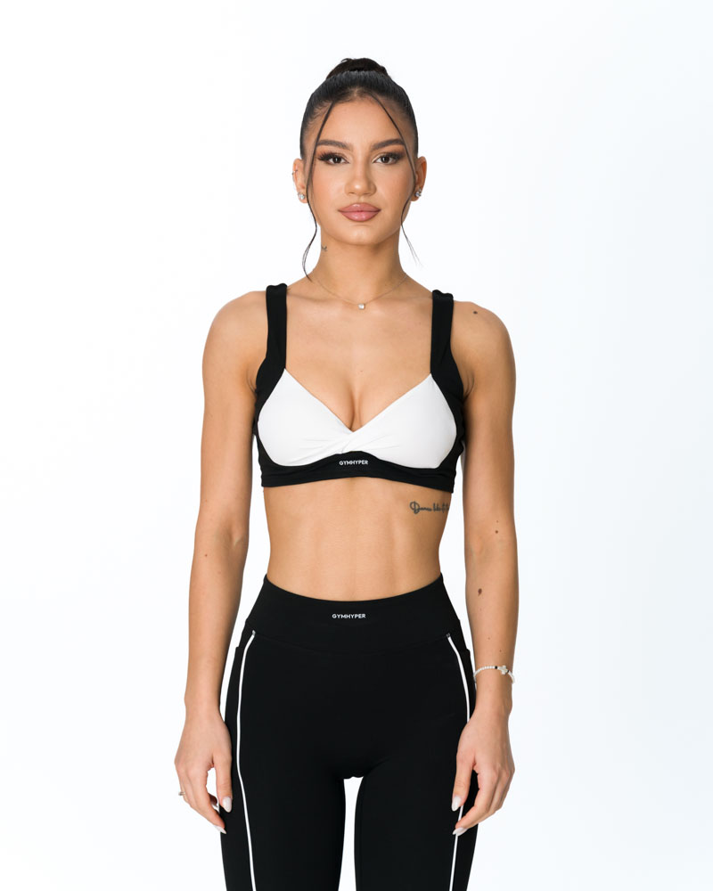Bustieră Fitness Idun Jet Black Twist